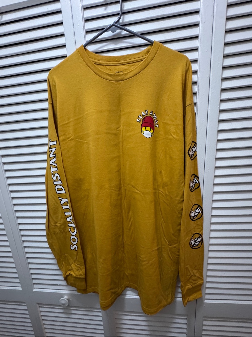 Eighty Eight Mustard Long-Sleeve Graphic Tee